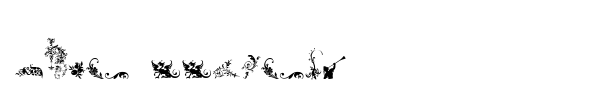 Micro Fleurons font preview